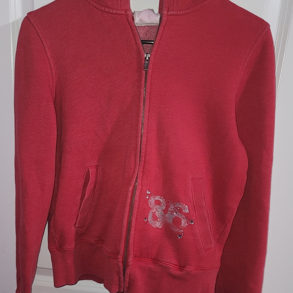 Vintage Victorias Secret Pink 86 Zippy Hoodie